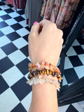 Stone Bracelet Chocolate