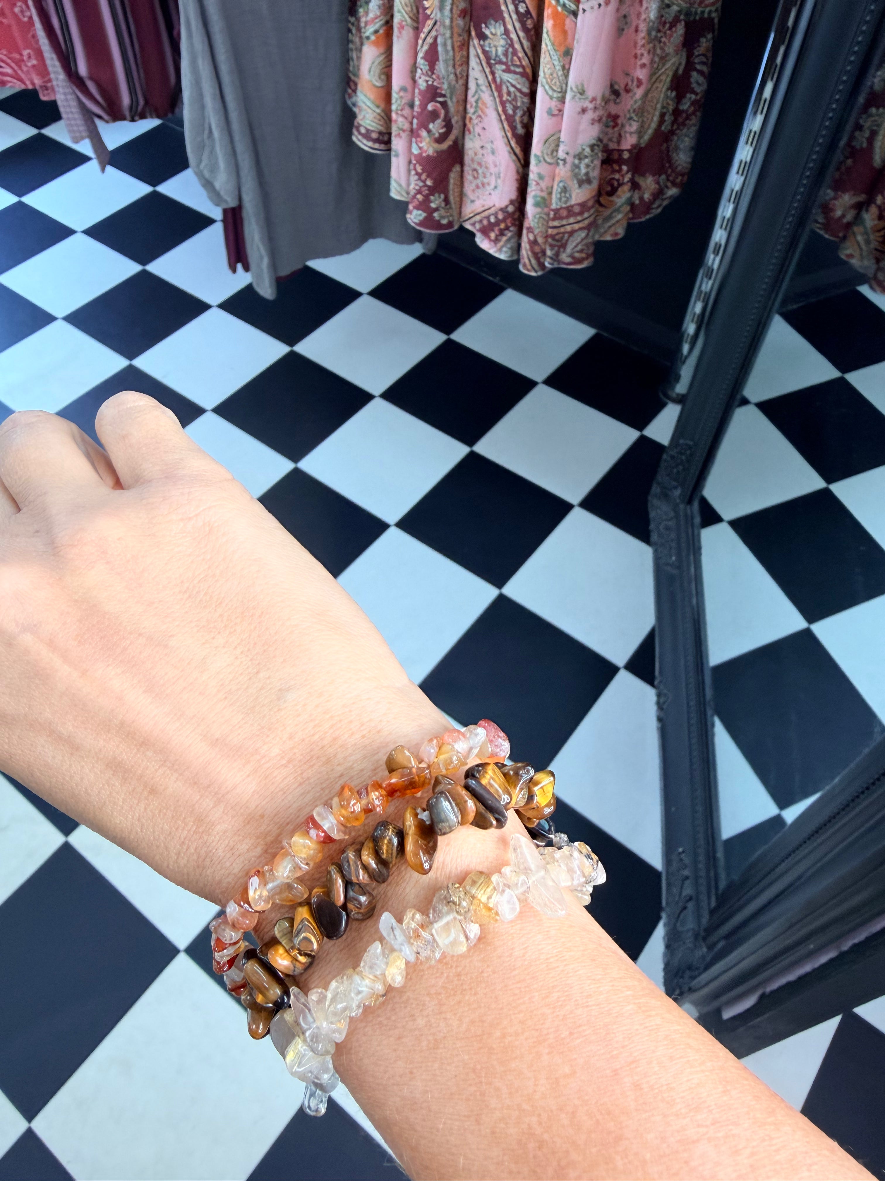 Stone Bracelet Amber