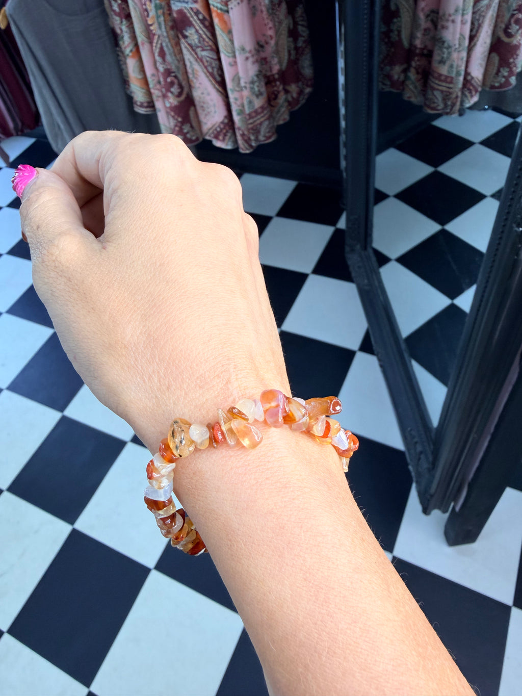 Stone Bracelet Amber