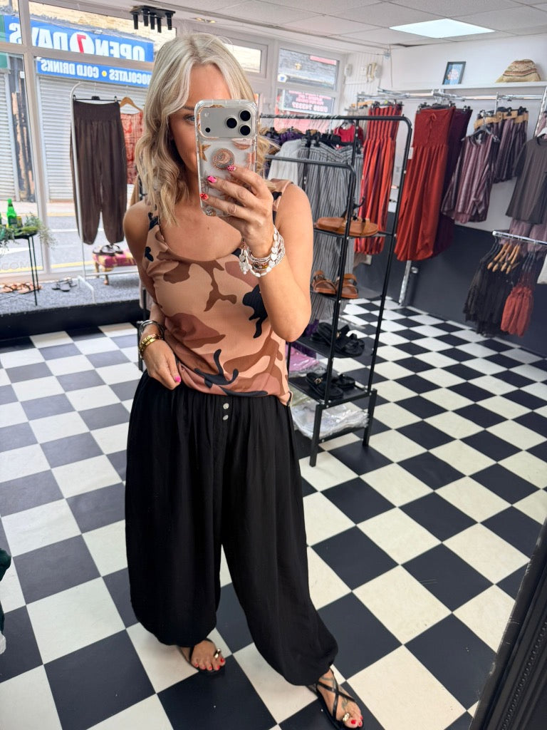 Camo Vest Camel