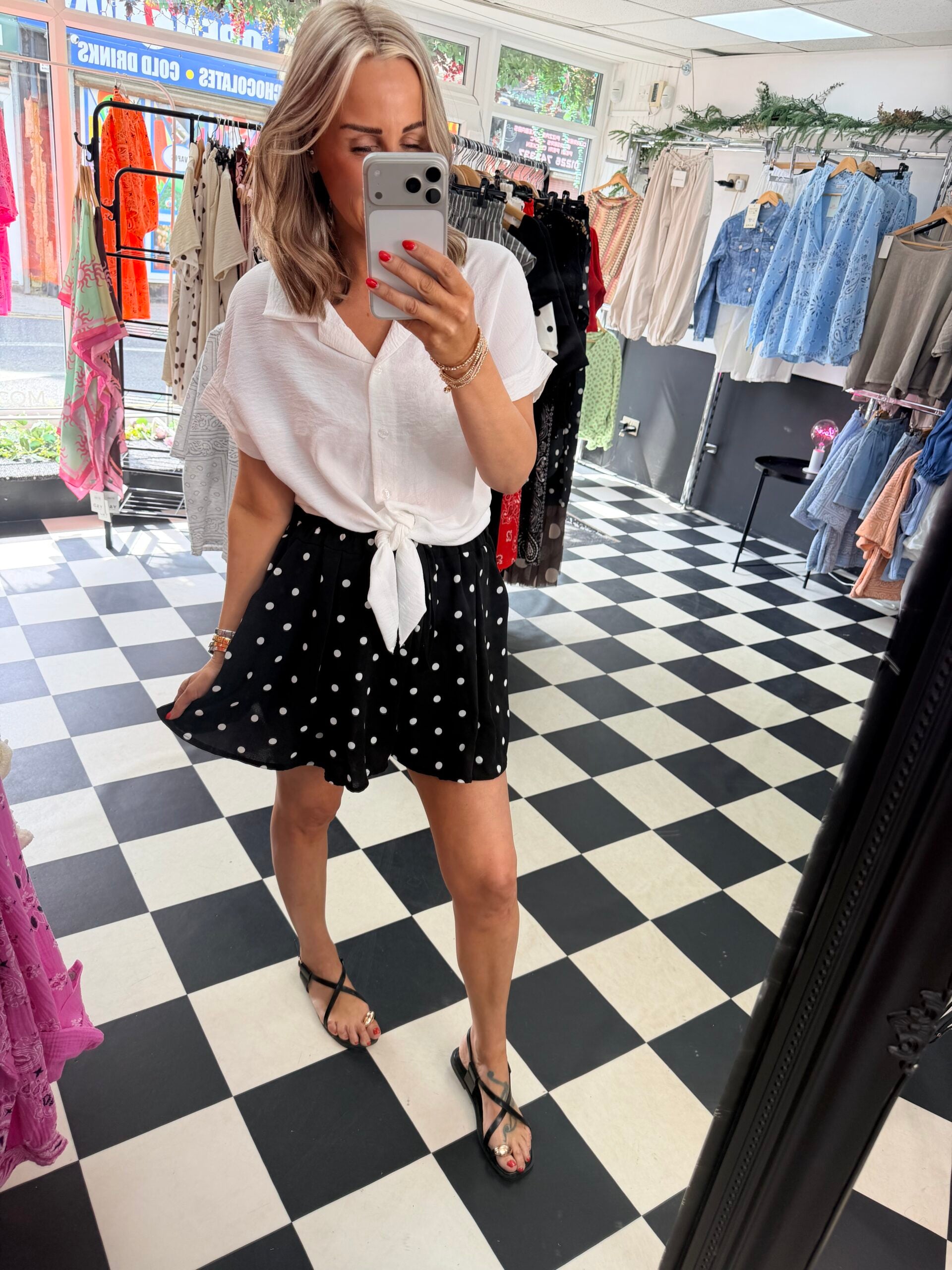 Tie Front Top