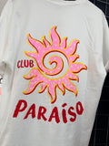 Club Paraiso  T Shirt  White.