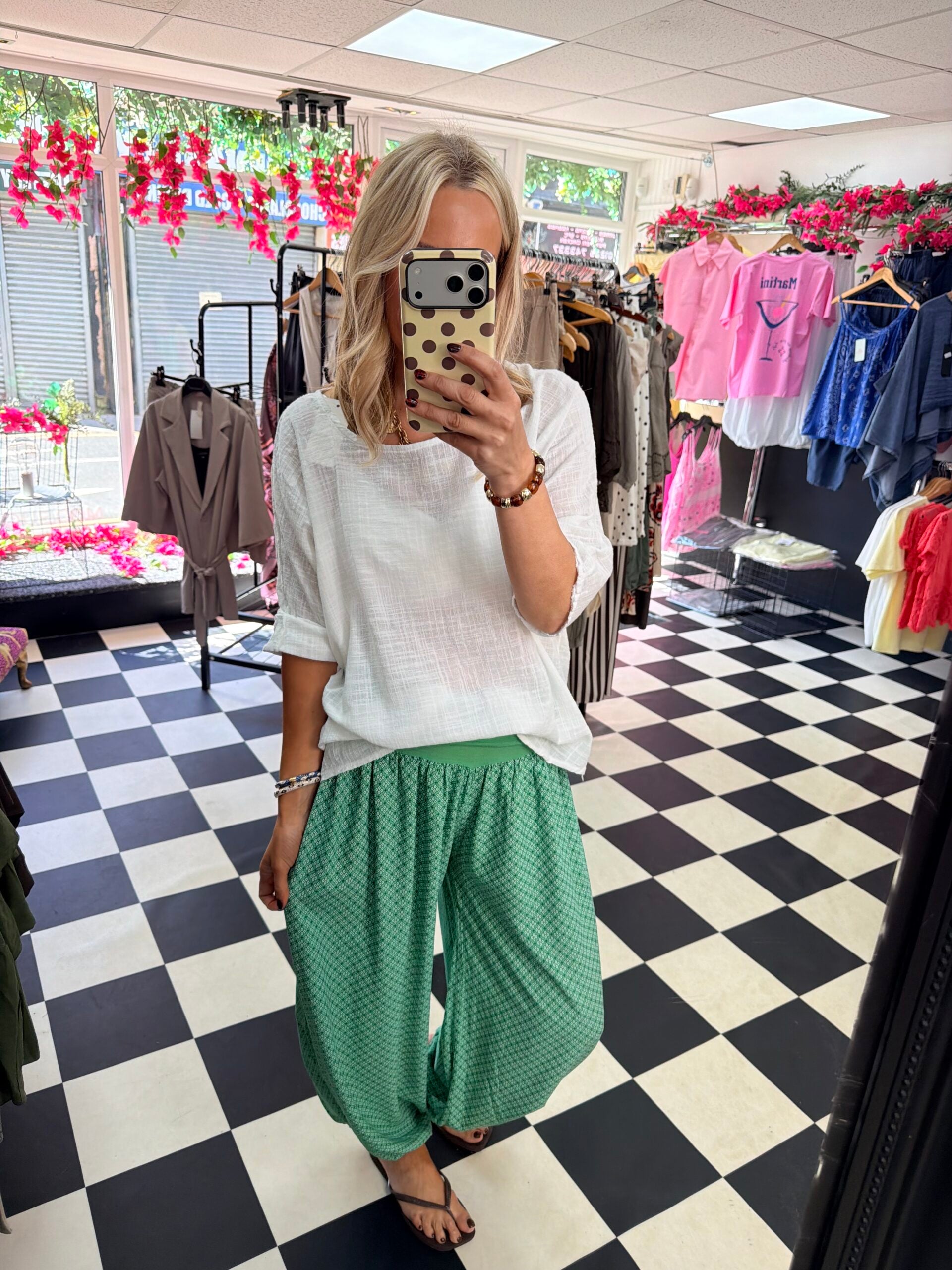 Lottie Top White