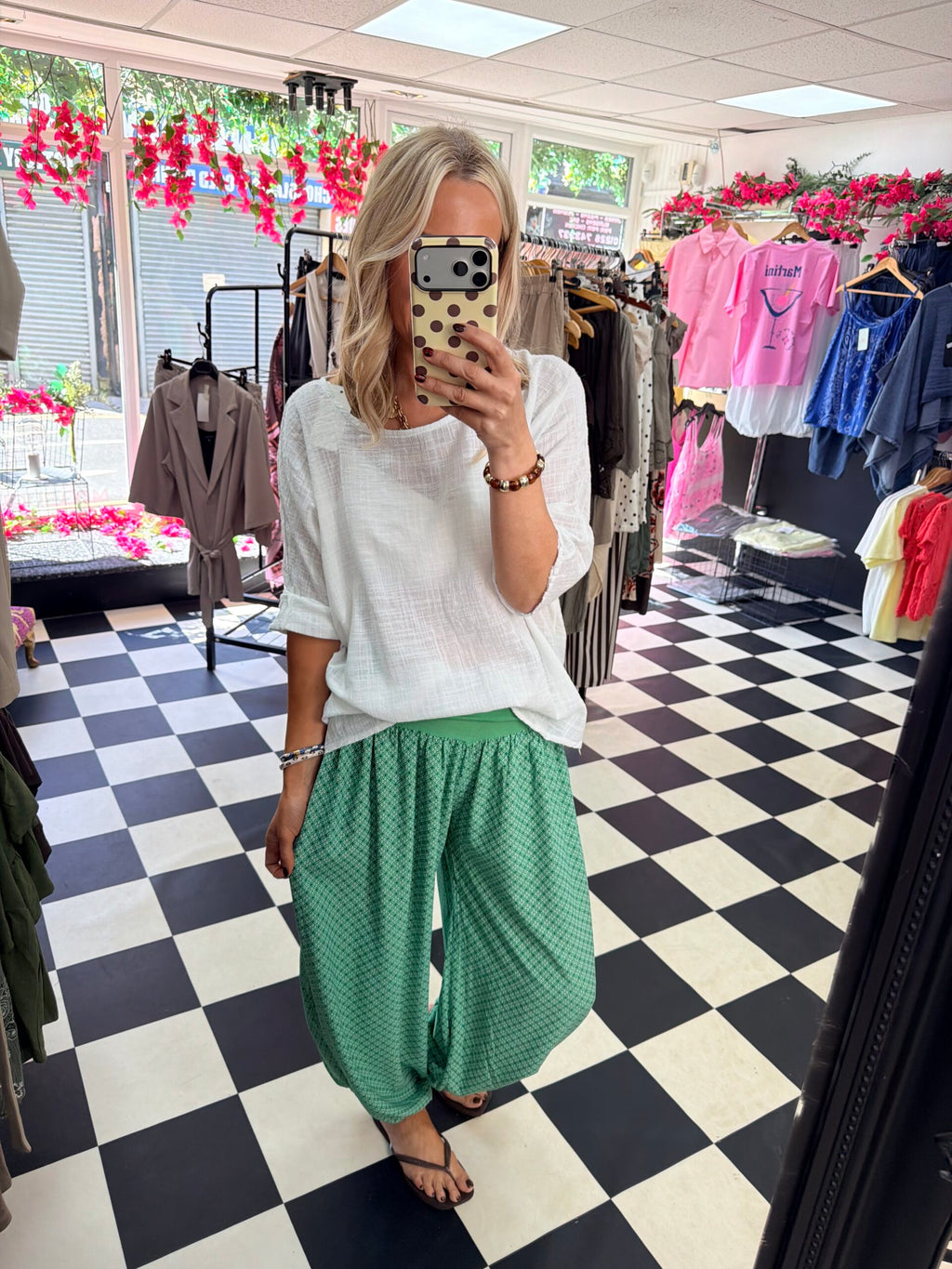 Lottie Top White