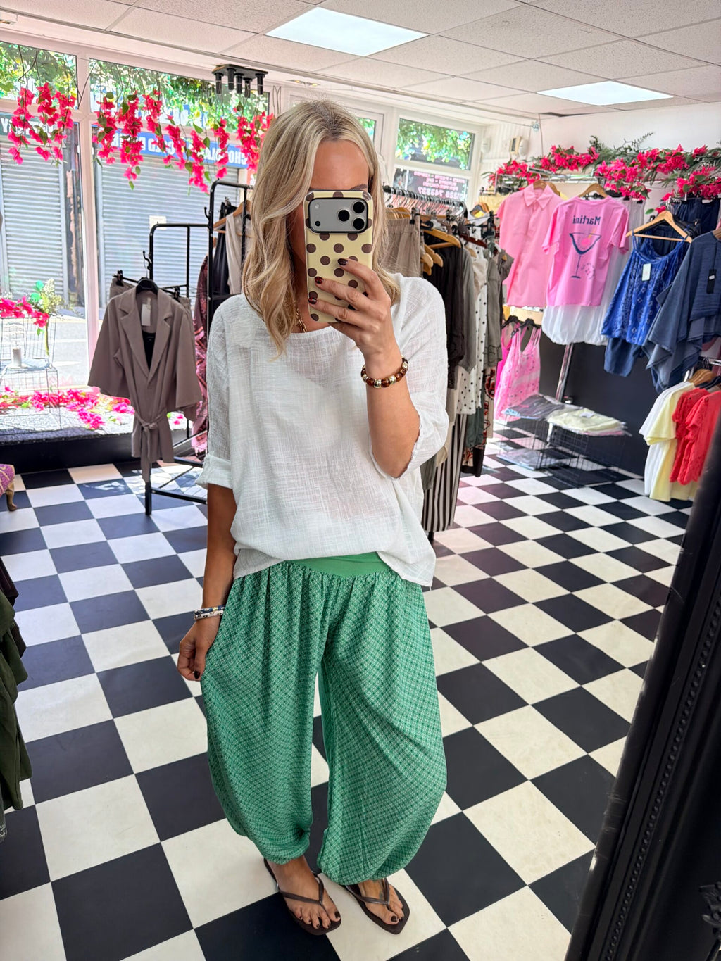 Lottie Top White