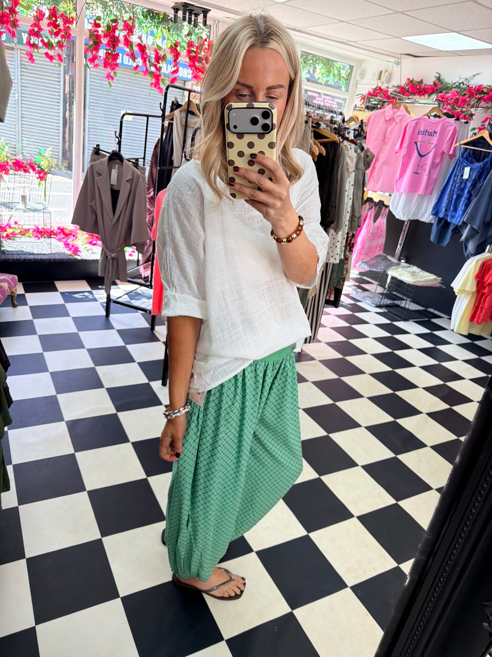 Lottie Top White