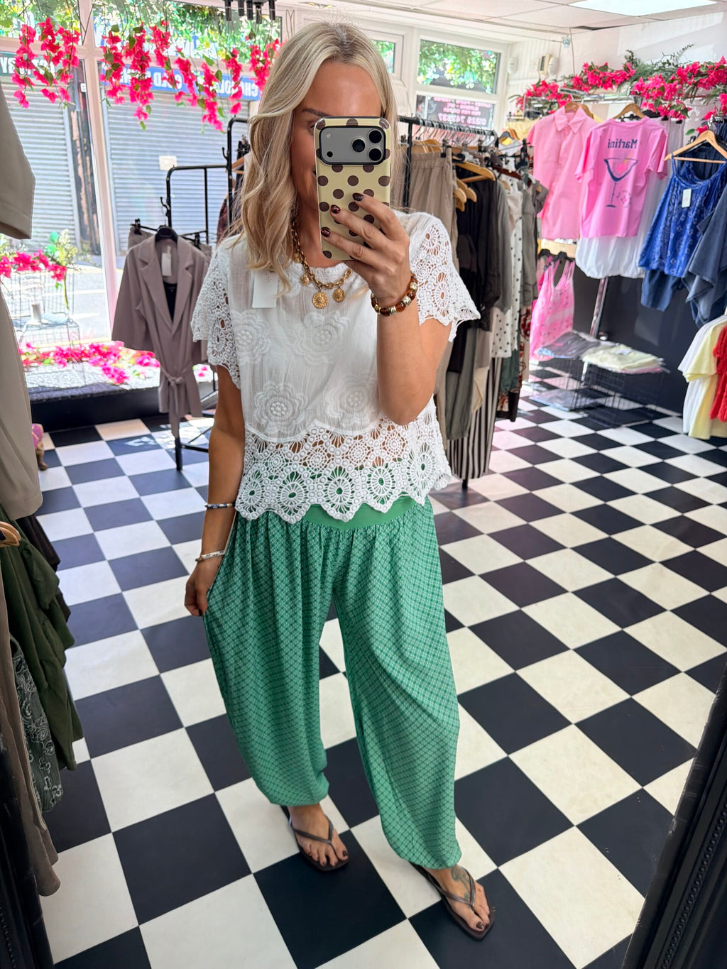 Ibiza Aladin Pant Green
