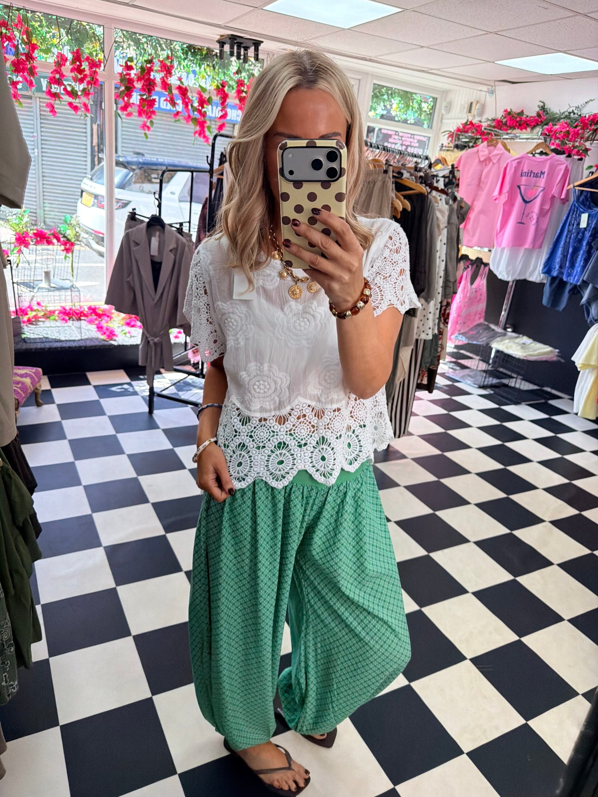 Ibiza Aladin Pant Green