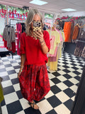 Lottie top red