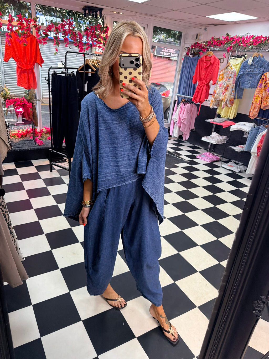 Urban Barrel Leg. Denim Trouser