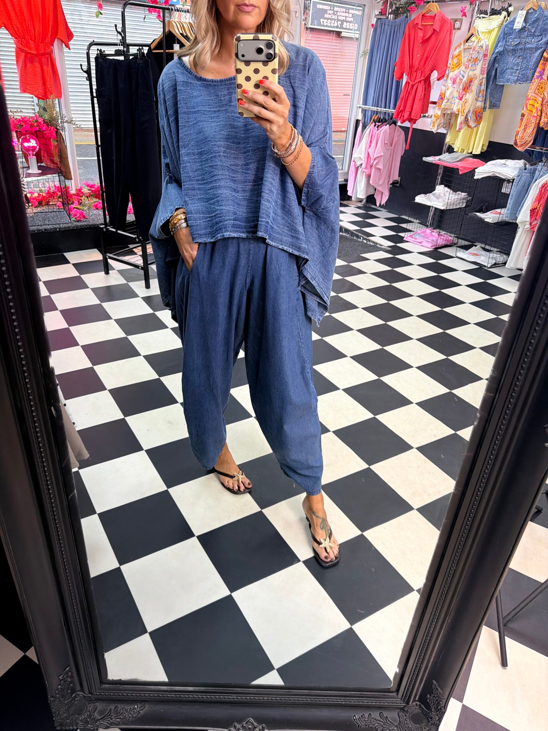 Urban Barrel Leg. Denim Trouser
