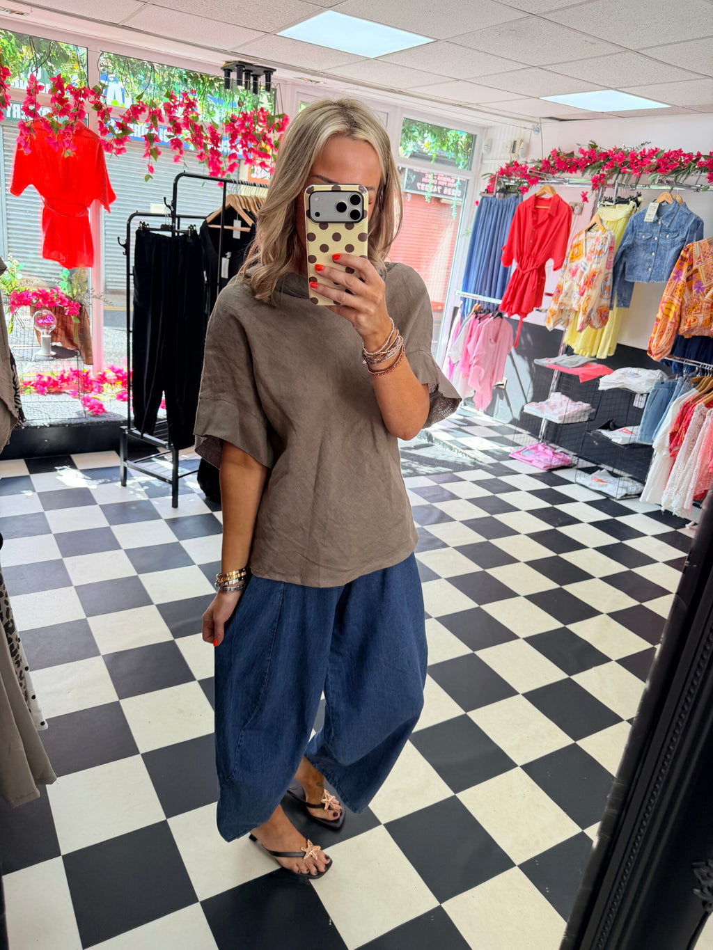 Urban Barrel Leg. Denim Trouser