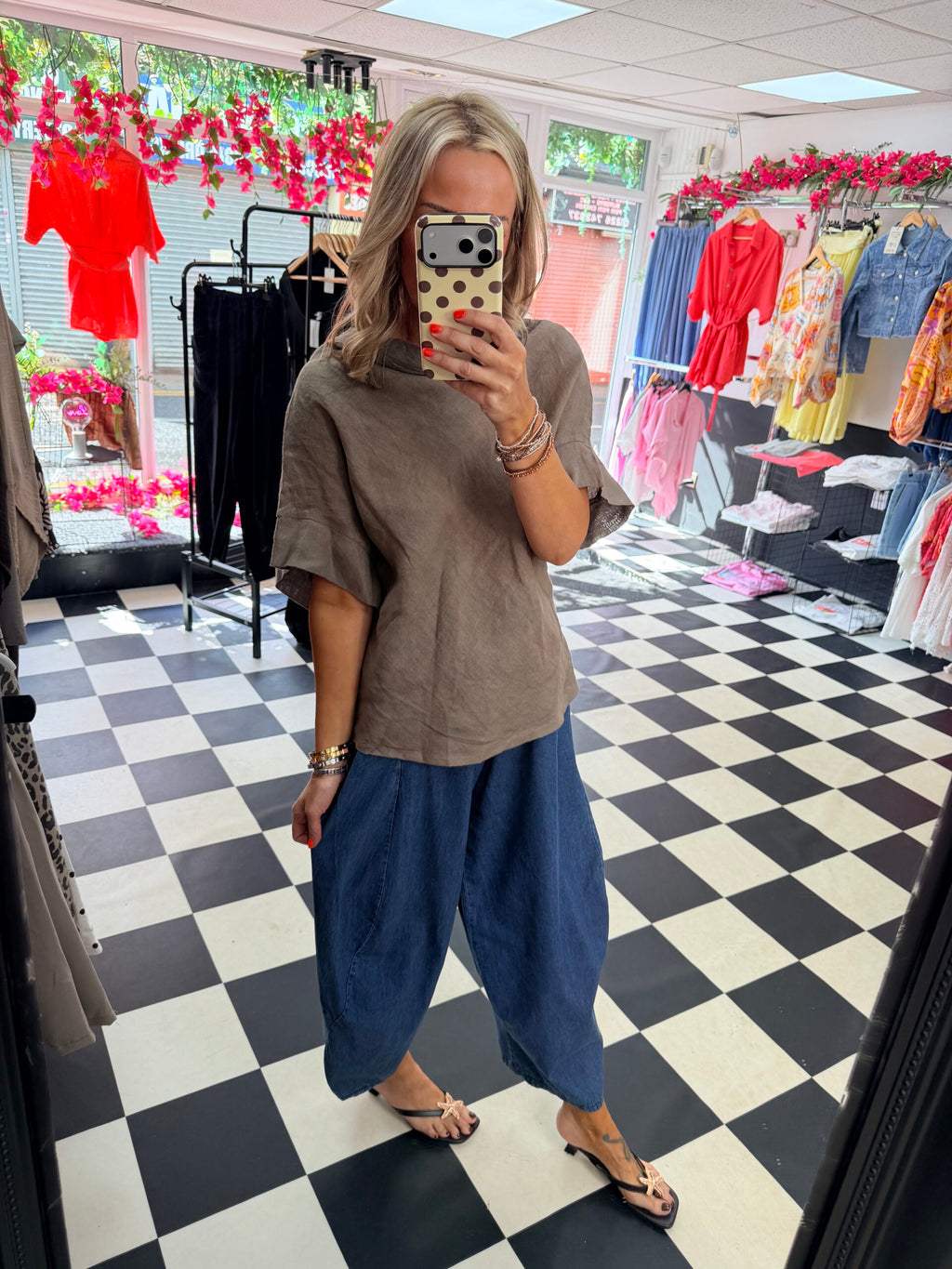 Urban Barrel Leg. Denim Trouser