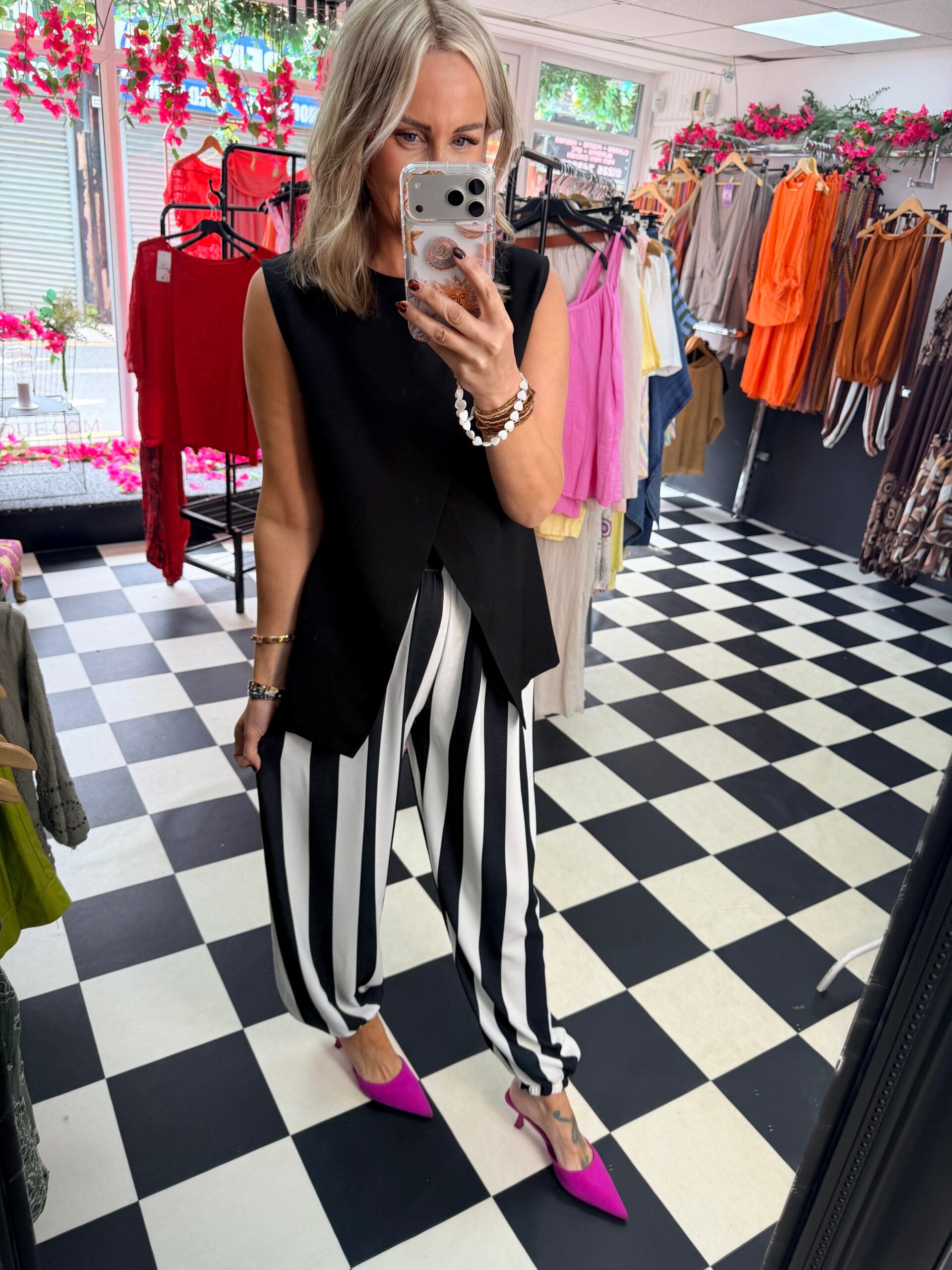 Tulip Top Black