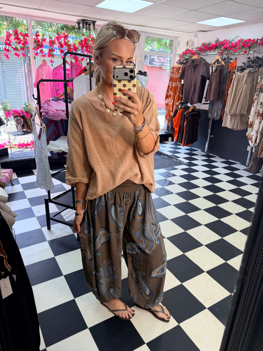 Lottie Top Tan