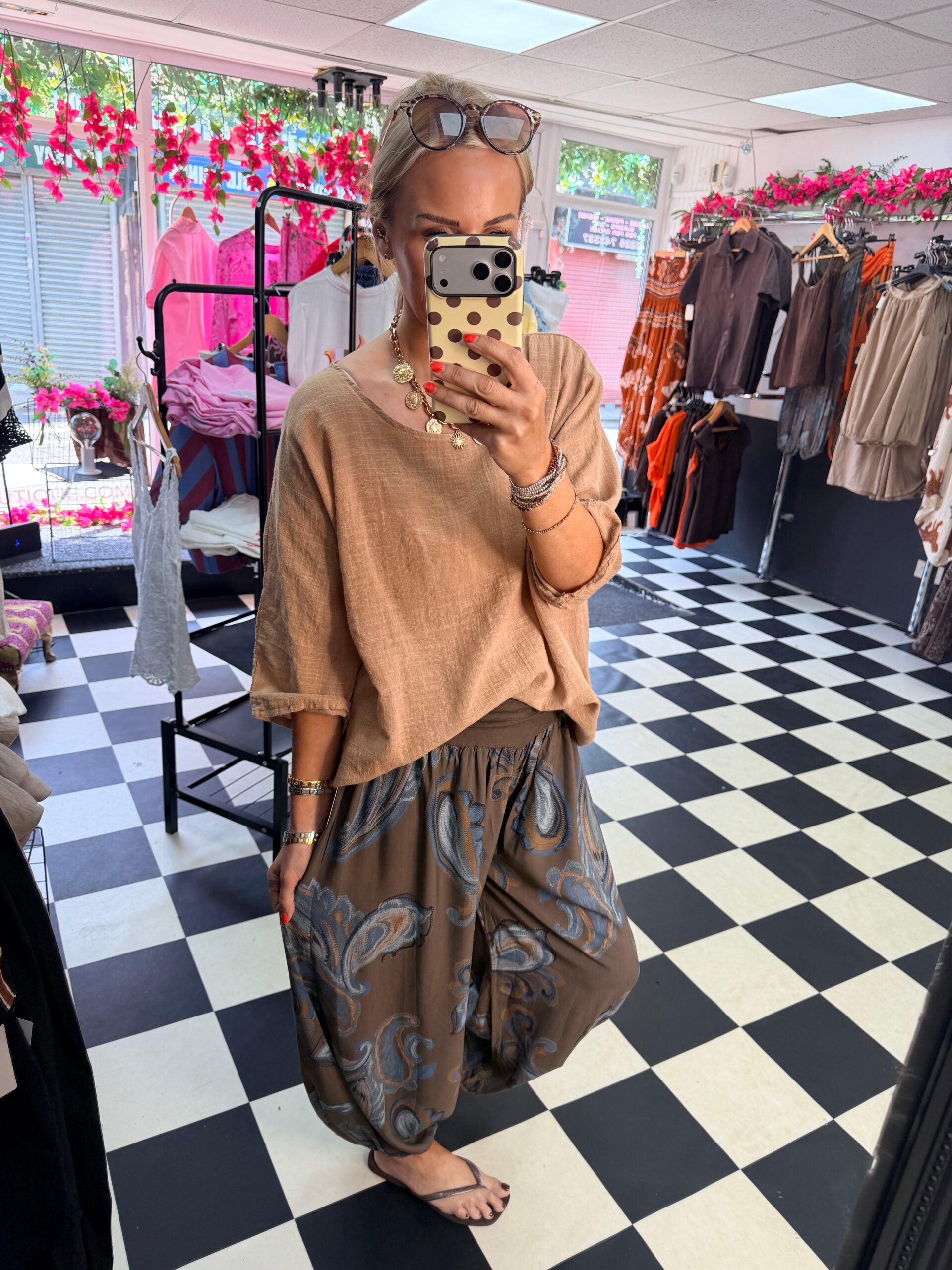 Lottie Top Tan