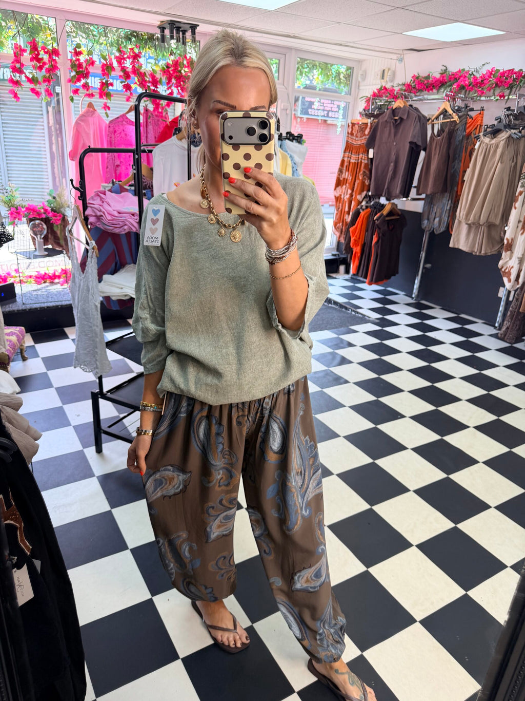 Lottie Top Green