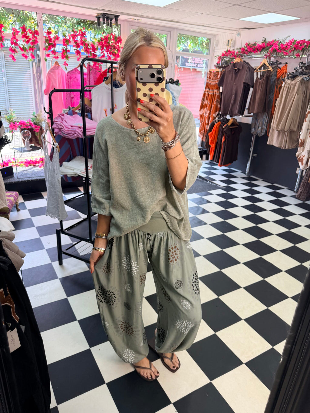 Lottie Top Green