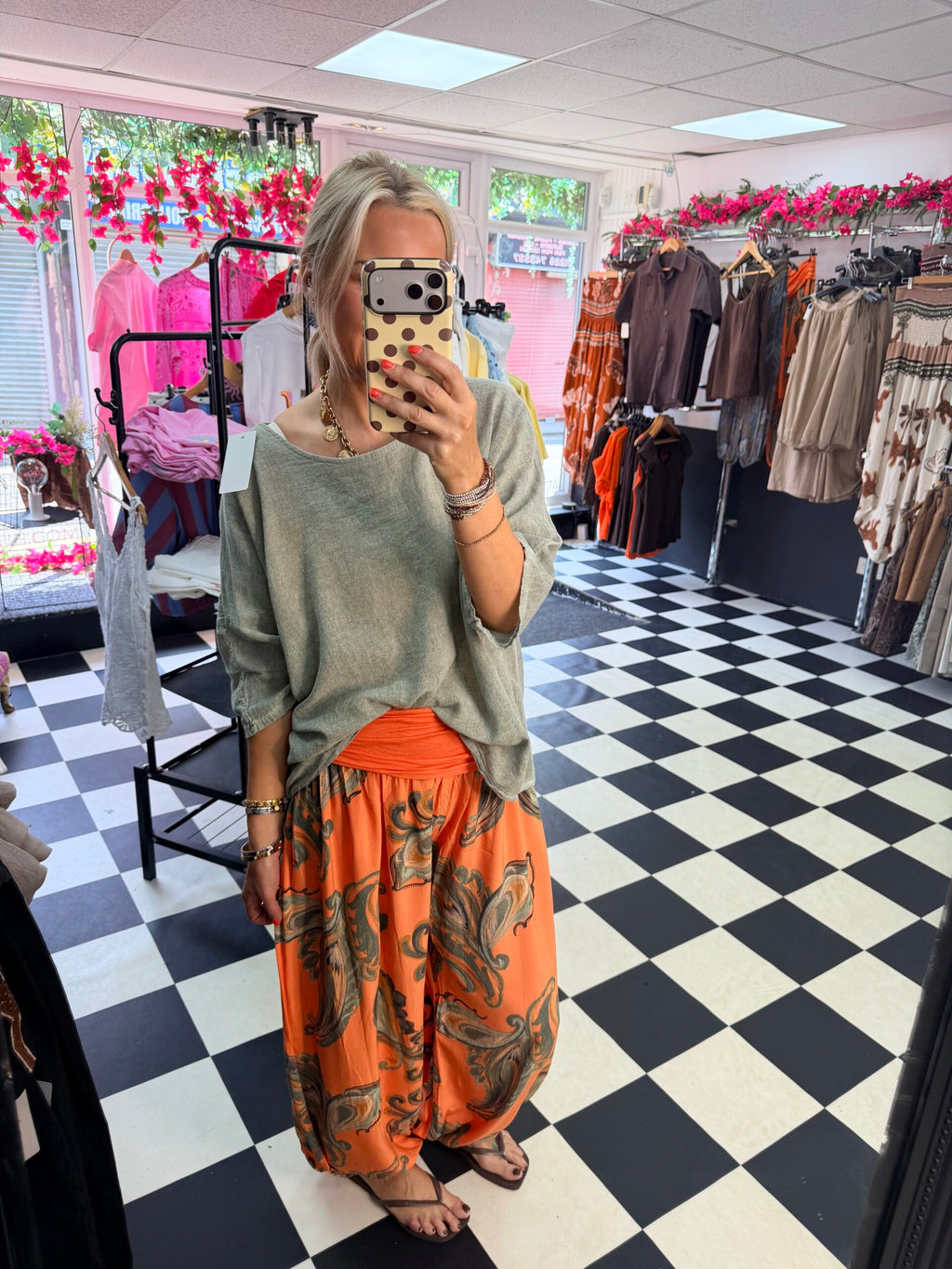 Lottie Top Green