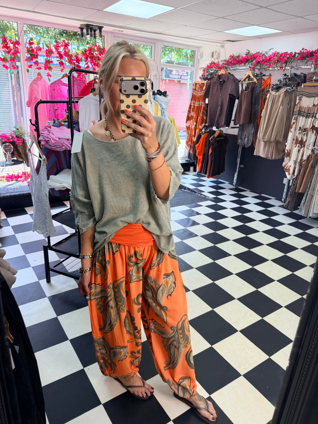Lottie Top Green