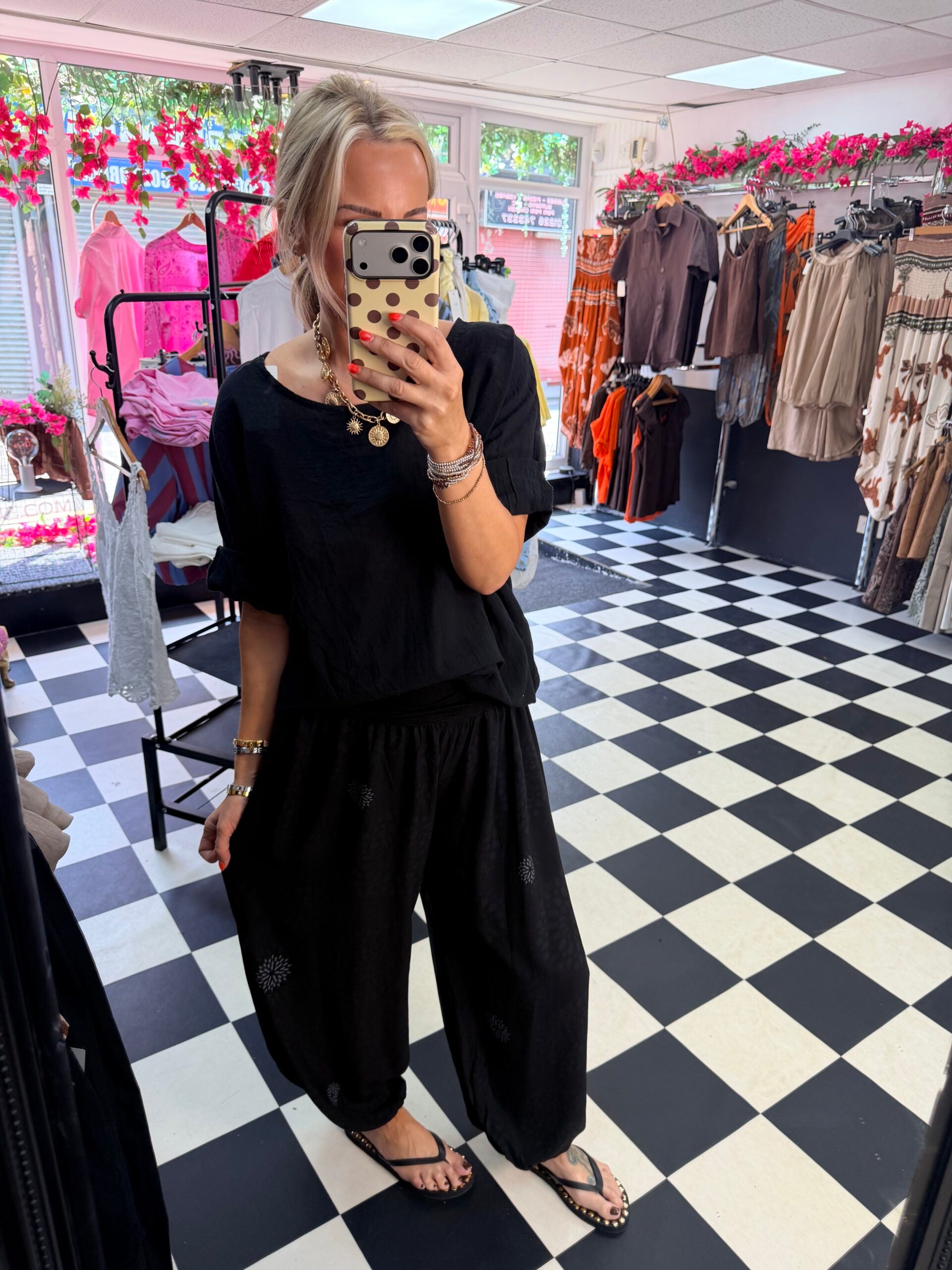 Lottie Top Black