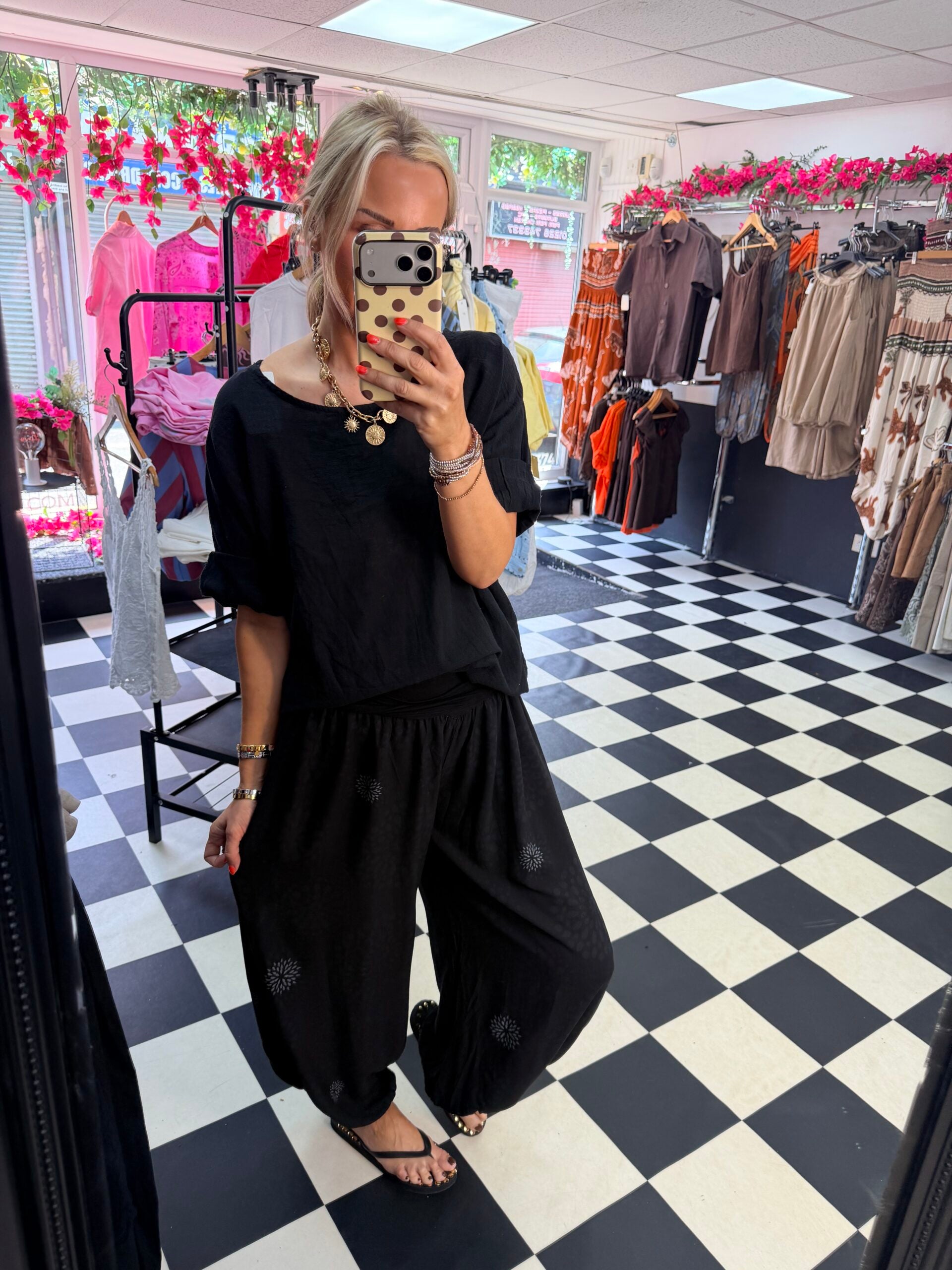 Lottie Top Black