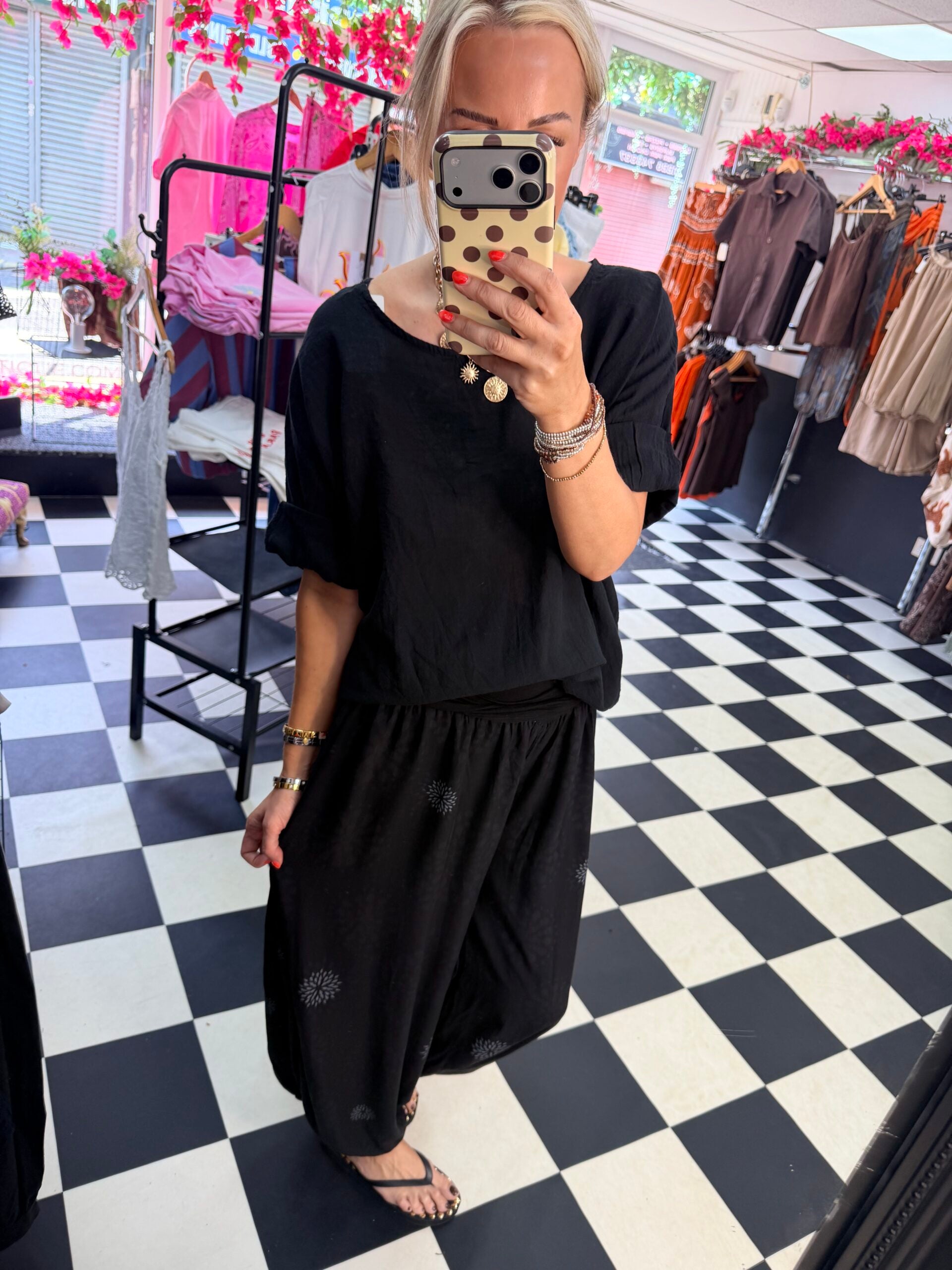 Lottie Top Black