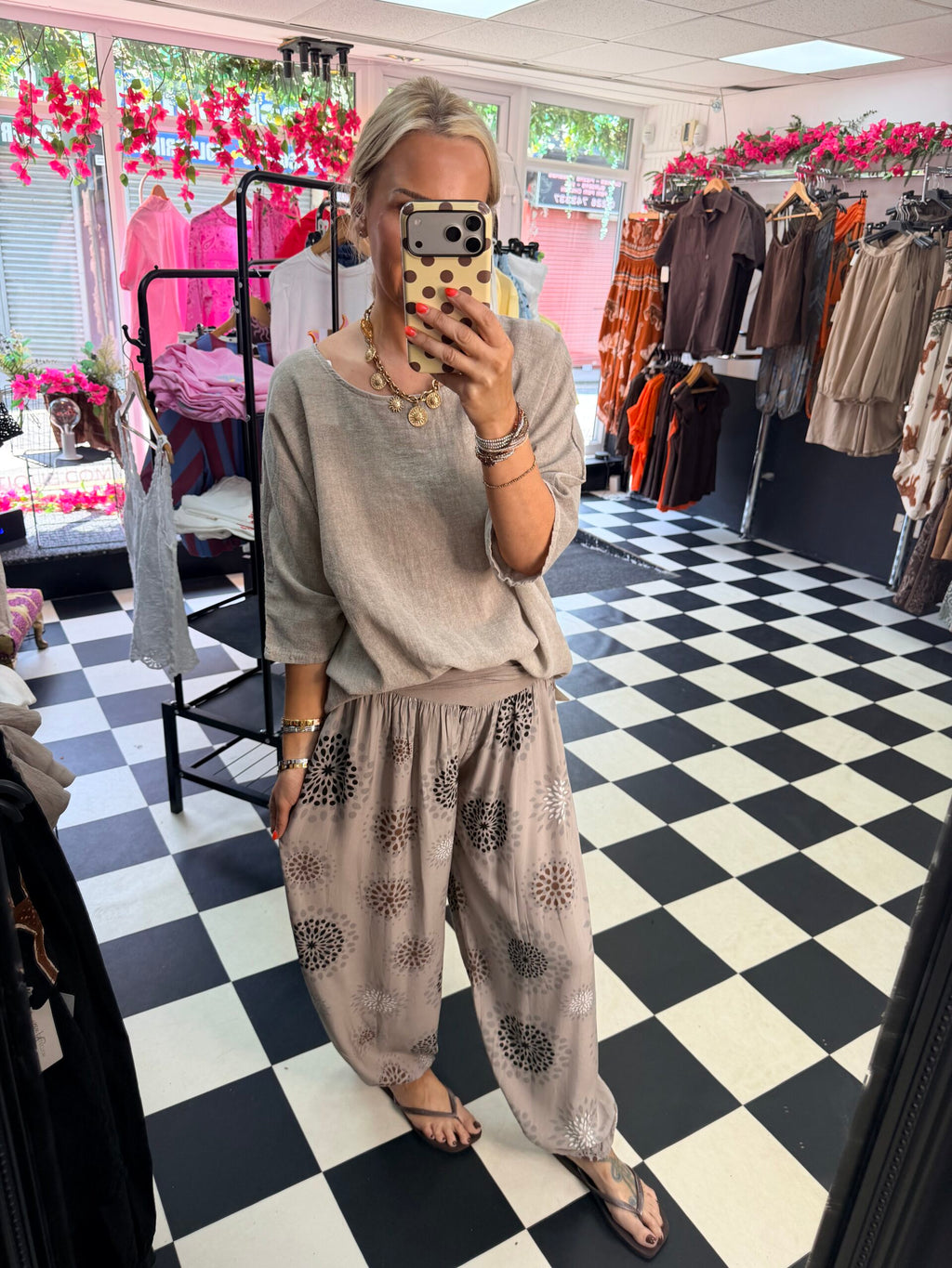 Starburst Aladin Trousers Mocha