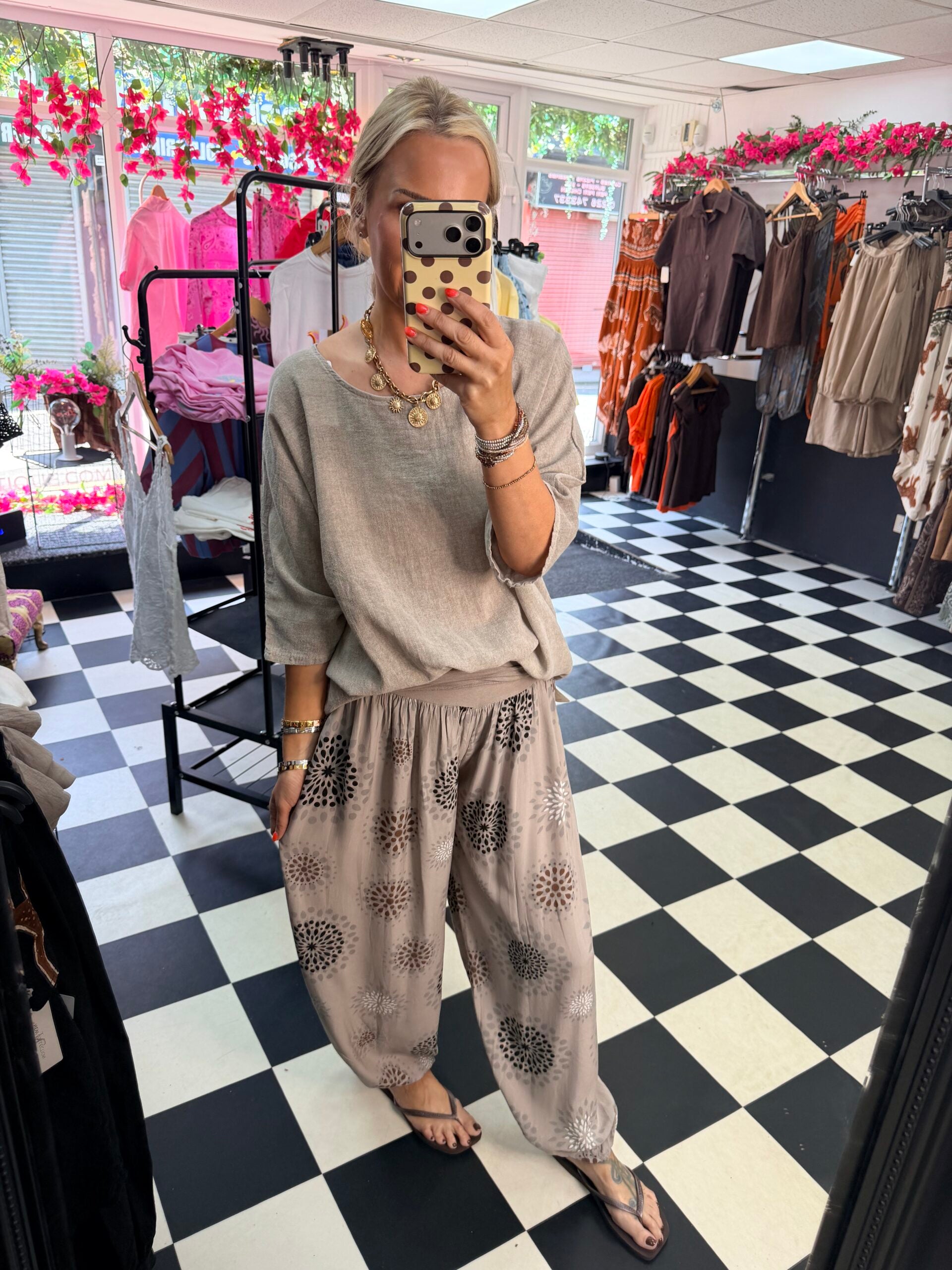 Starburst Aladin Trousers Mocha