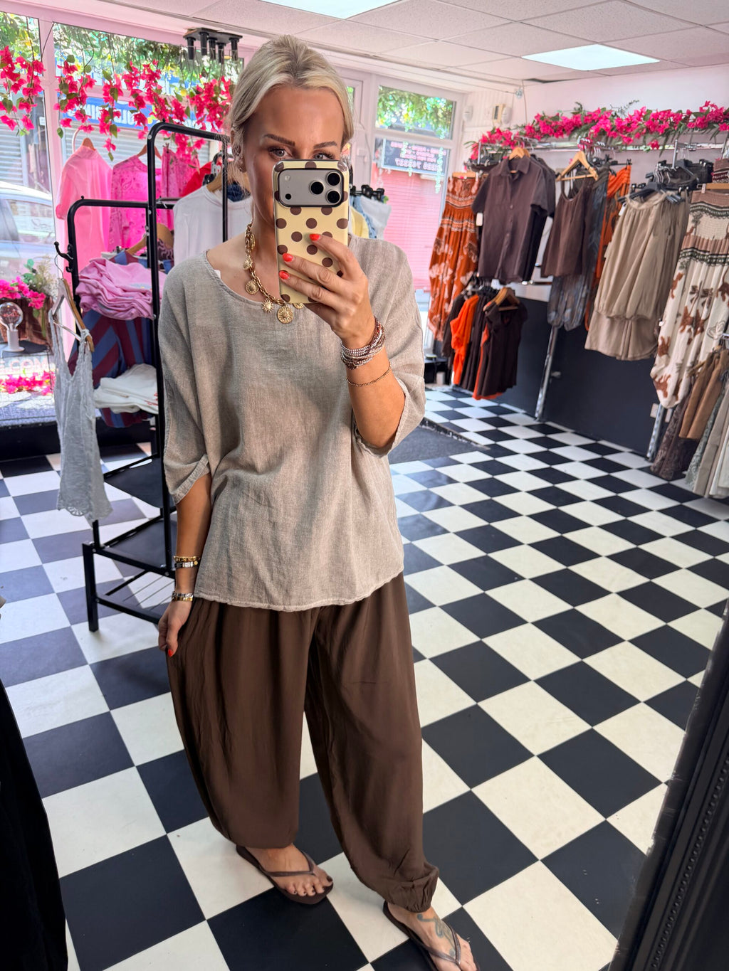 Lottie Top Mocha