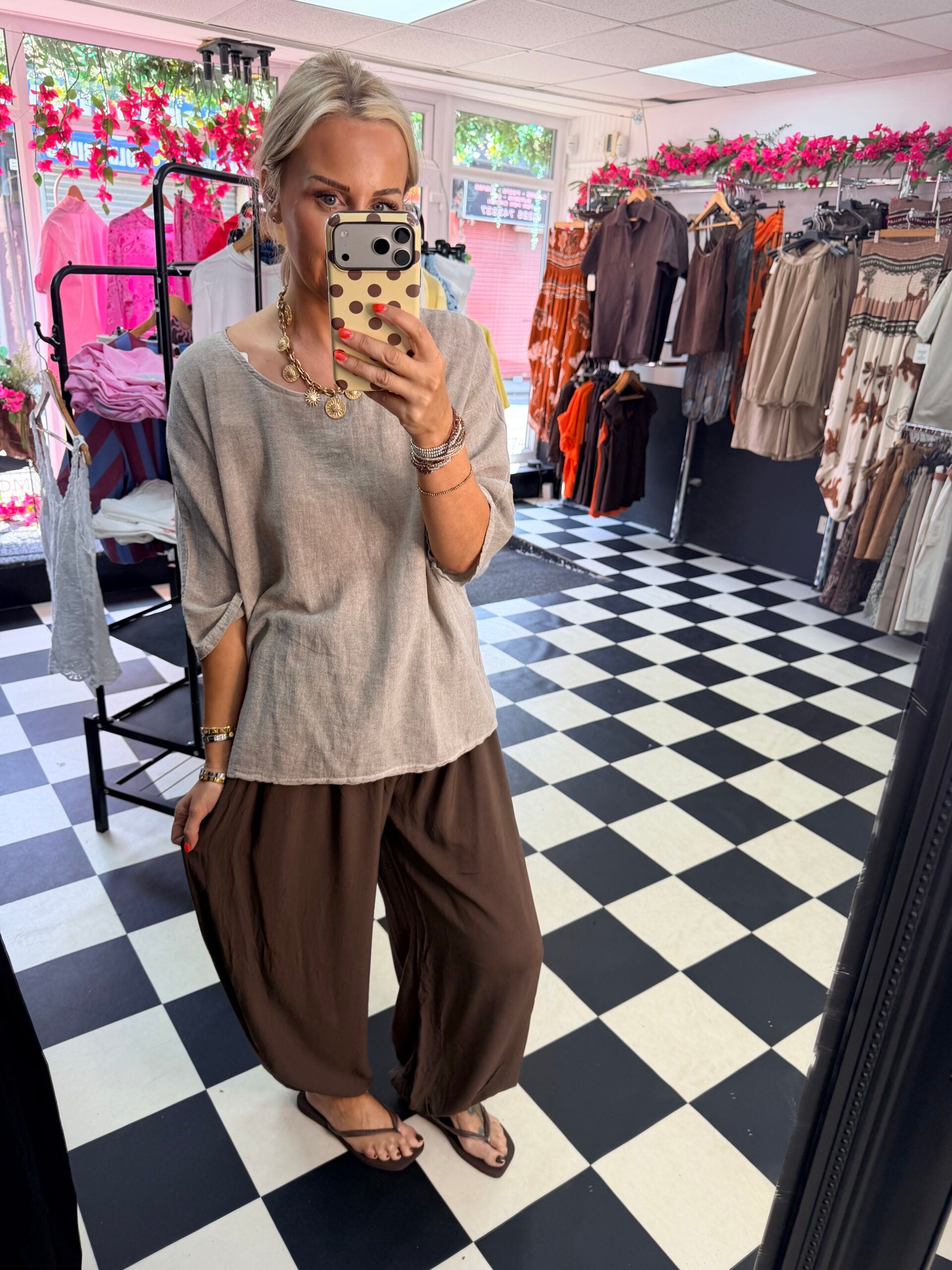 Lottie Top Mocha
