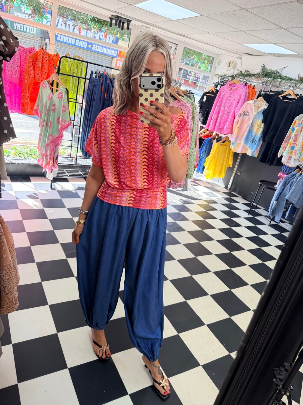 Ziggy Top Pink