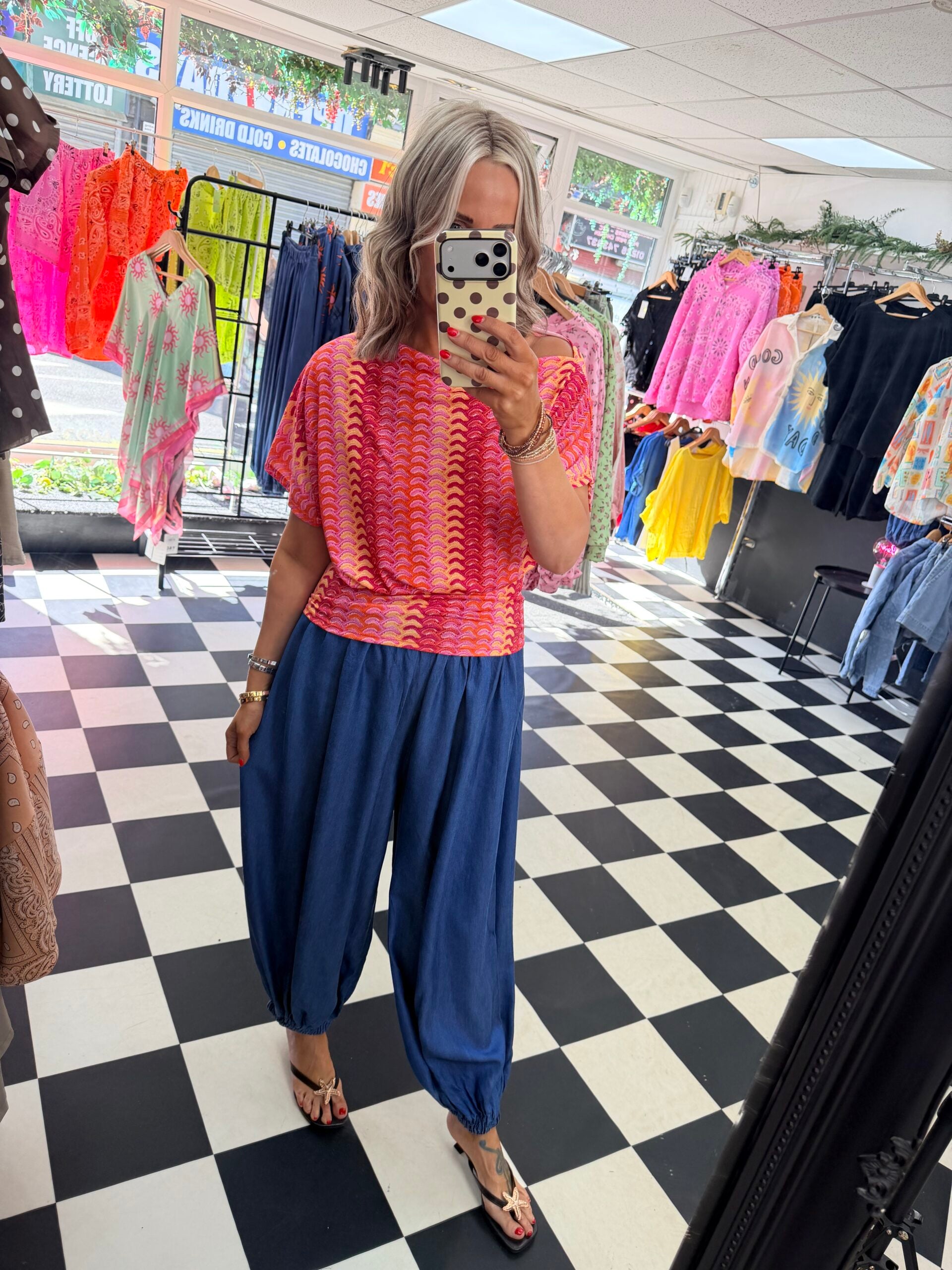 Ziggy Top Pink
