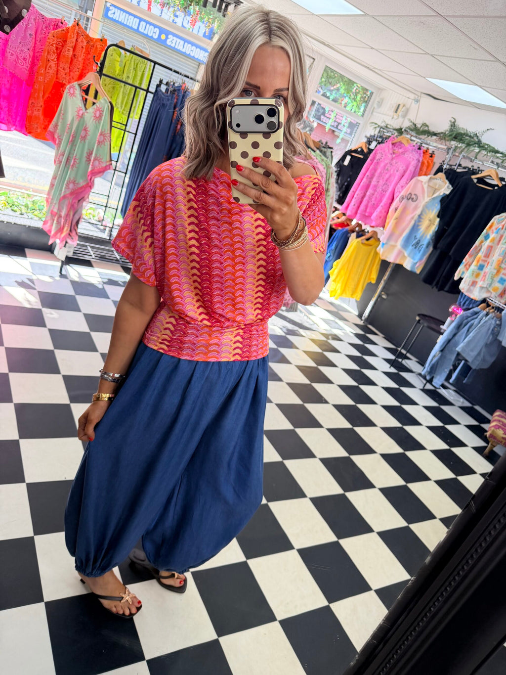 Ziggy Top Pink