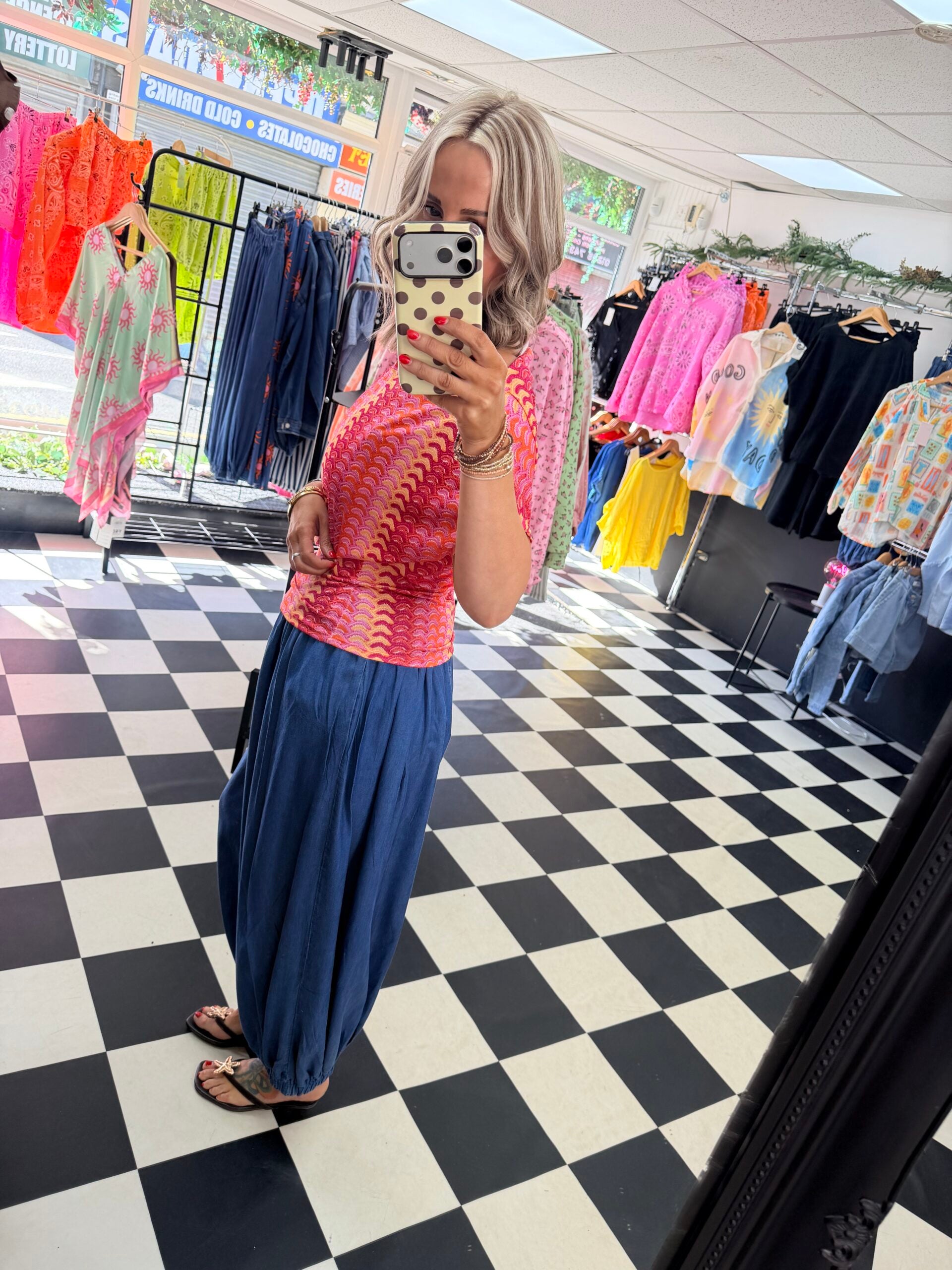 Ziggy Top Pink