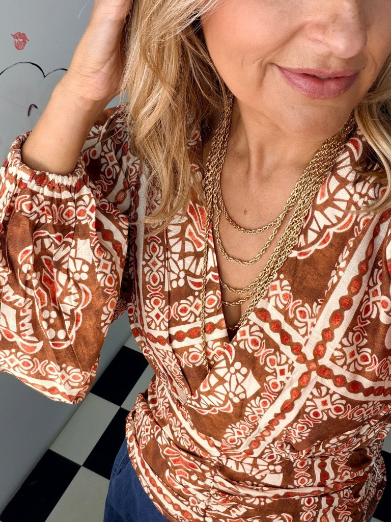 Gold Multi Chain Necklace