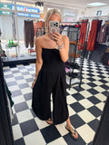 Bandeau Jumpsuit Black