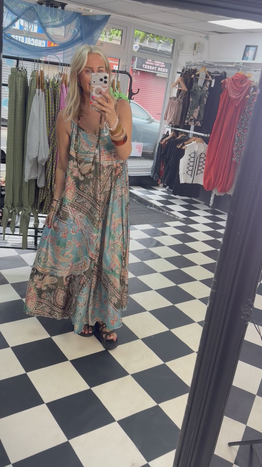 Willow Dress Blue